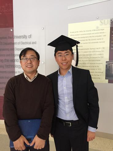 Graduation of Dr. Li